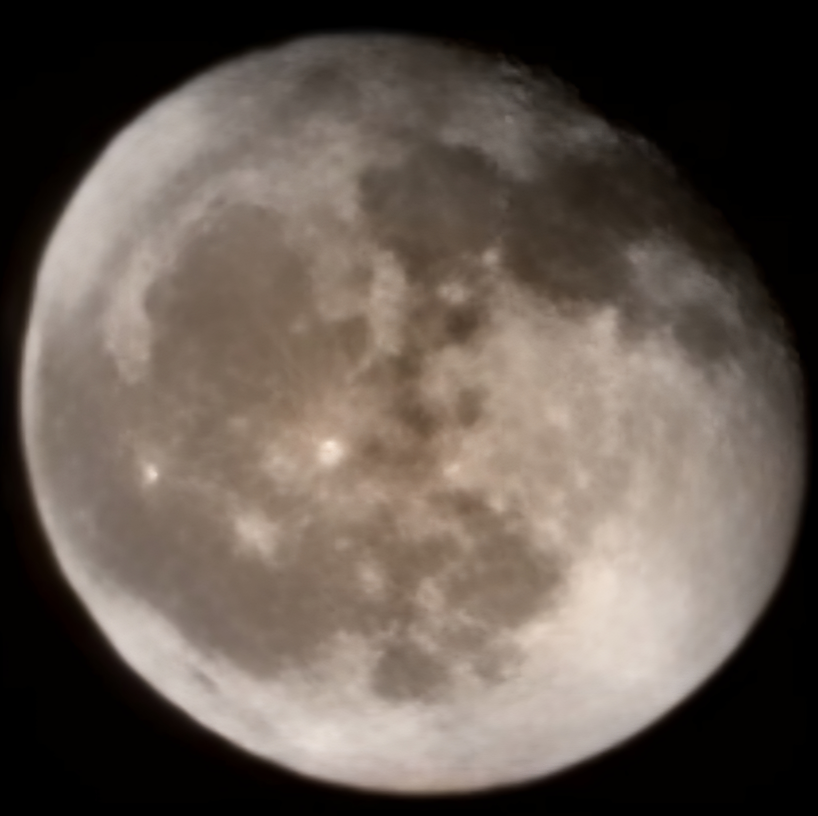The moon as of 14/05/2025