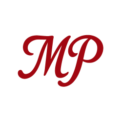 The original "MP" logo for the Monsireaux Press.